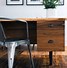 Image result for Mid Century Lass Office Desk