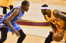 Image result for LeBron James Next to Kevin Durant