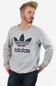 Image result for Adidas Trefoil Crew Sweatshirt