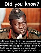 Image result for Idi Amin Meme