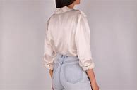 Image result for Ivory Silk Blouse