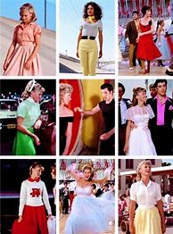 Image result for Movie Grease Sandy Outfit