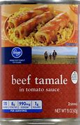 Image result for Kroger Brand Canned Tamales