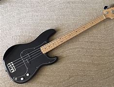 Image result for Black Fender Precision Bass