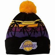 Image result for Lakers Winter Hat