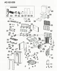 Image result for Haier Air Conditioner Parts Diagram
