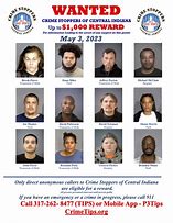 Image result for Crime Stoppers Wanted List