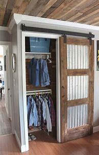 Image result for Closet Design with Barn Doors