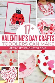 Image result for Valentine's Day Toddler Crafts