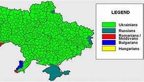 Image result for Ukraine Map by Ethnic