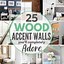 Image result for DIY Stained Wood Accent Wall