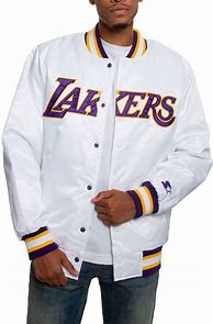 Image result for Lakers Jacket Men