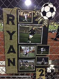 Image result for Football Player Senior Night Posters