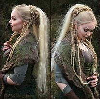 Image result for Viking Hair Braids Women