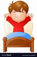 Image result for Child Waking Up Clip Art