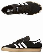 Image result for Adidas Black Shoes White Stripes
