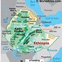 Image result for Physical Map of Ethiopia