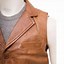 Image result for Leather Vest with Collar