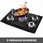 Image result for 30'' glass gas cooktop