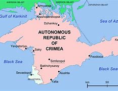 Image result for Crimea Annexation Map