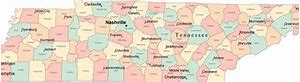 Image result for Tennessee Cities Map