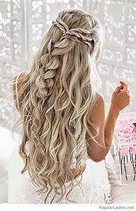 Image result for Beautiful Long Blonde Hair Braid