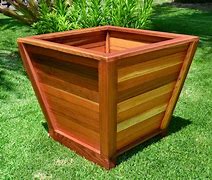 Image result for Wood Pot Planters