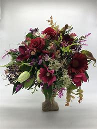 Image result for Artificial Flower Arrangements Centerpieces