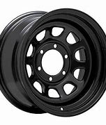 Image result for Pro Comp Wheels 51-5865F Rock Crawler Series 51 Black Wheel Size 15X8 Bolt Pattern 5X4.5 Back Space 3.75 In. Flat Black Finish