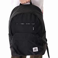 Image result for Adidas Plain Black Backpack