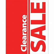 Image result for Clearance Sale Sign