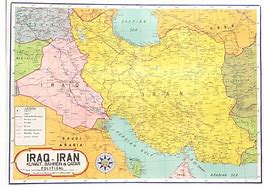 Image result for Where Is Iran and Iraq