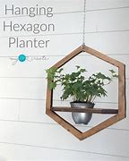 Image result for Hexagon Planter Scrap Wood