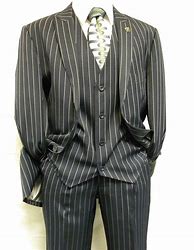 Image result for Pinstripe Suit Gangster