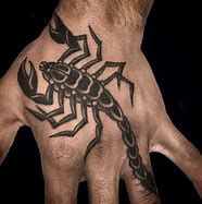 Image result for Scorpion Hand Tattoo