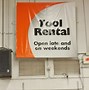 Image result for Home Depot Tool Rental Sign