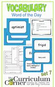 Image result for Word of the Day for Class