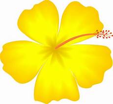Yellow Hibiscus Hawaii State Flower image vector clip art online ClipArt Best Hawaiian