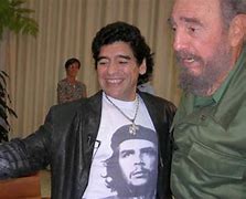 Image result for Fidel Castro Y Maradona