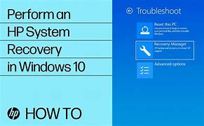 Image result for HP System Restore
