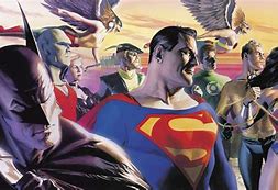 Image result for Alex Ross Justice League vs Avengers