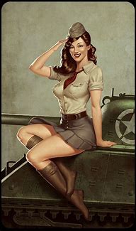 Image result for Pin Up Girl Marine Infantry Tattoos
