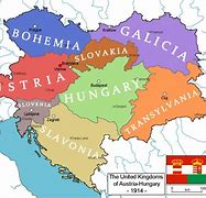 Image result for Hungary Territory Before WW1