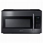 Image result for Samsung Microwave Black Stainless Steel