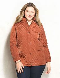 Image result for Quilted Jacket Plus Size Women Heavyweight