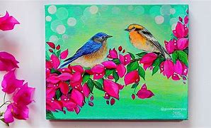 Image result for Acrylic Painting Techniques Birds