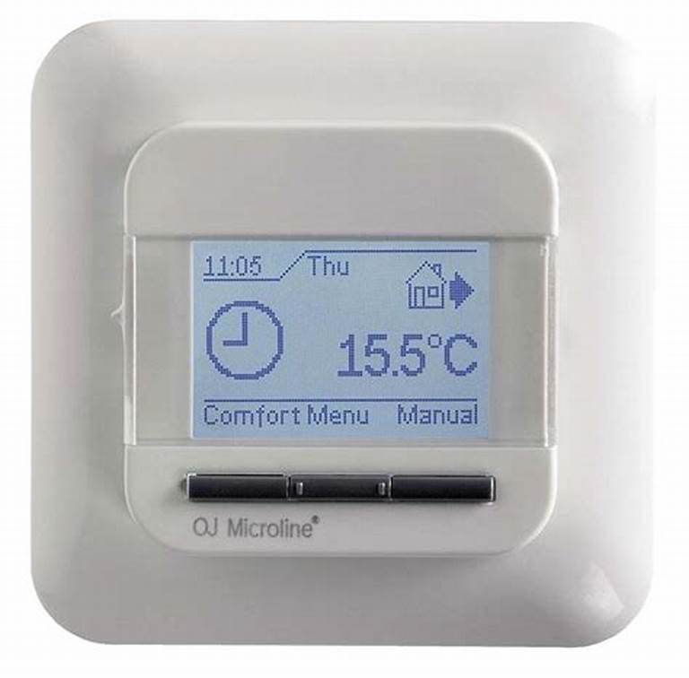 T2 golvvärme termostat manual