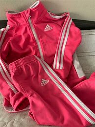 Image result for Toddler Girl Adidas Tracksuit