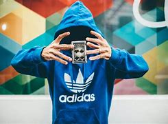 Image result for Boys Light Blue Adidas Hoodie