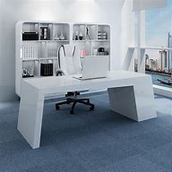 Image result for Modern Desk White Plus
